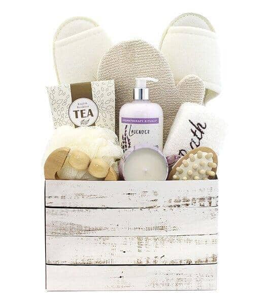 Bath Salts - Rose Petals, Naturally Almond Soap Bar, Bubble Bath, Body Wash - Sweet Pea, Puff, Bath Slippers, Pumice Stone, Massage Roller, Loofah, Bath Sponge, Bath Pad