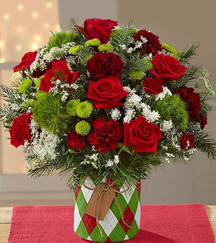 Tis the Season Mixed Holiday Bouquet