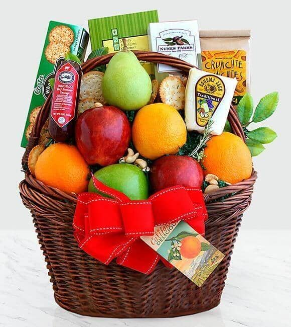 California Fruitful Greeting™ Gourmet Basket