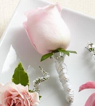 Pink Rose Boutonniere™