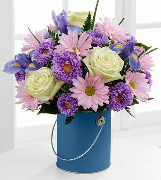The Color Your Day Tranquility™ Bouquet
